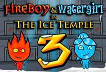 Niño fuego y niña agua - Fireboy and Watergirl The Forest Temple -  Minijuegos